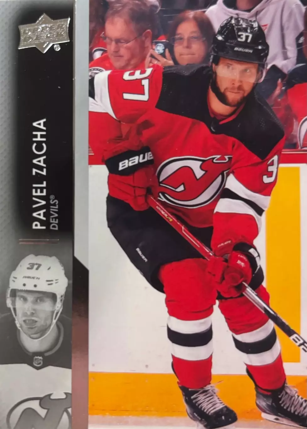 Карточка Pavel Zacha - Павел Заха New Jersey Devils/Нью-Джерси Девилз НХЛ/NHL