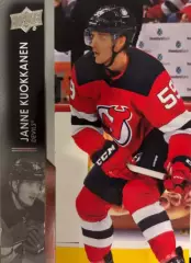 Хоккей. Карточка Janne Kuokkanen-Янне Куокканен New Jersey Devils-Девилз НХЛ/NHL