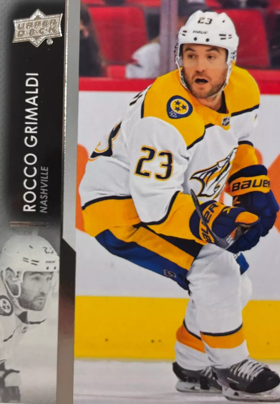 Карточка Рокко Гримальди Nashville Predators/Нэшвилл Предаторз, СКА НХЛ/NHL/КХЛ