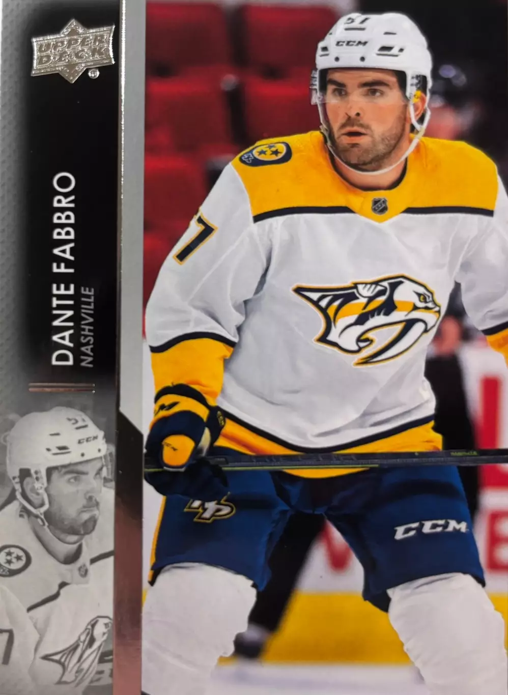 Карточка Dante Fabbro-Данте Фаббро Nashville Predators/Нэшвилл Предаторз НХЛ/NHL