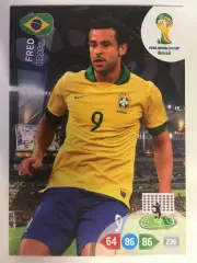 Футбол. Карточка Фред / Fred Бразилия, Шахтер Донецк Panini 2014