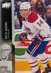 Хоккей. Карточка Nick Suzuki - Ник Сузуки Montreal Canadiens - Монреаль НХЛ/NHL