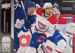 Хоккей. Карточка Александр Романов Montreal Canadiens/Монреаль, ЦСКА НХЛ/NHL/КХЛ