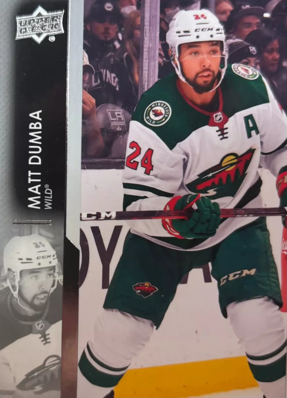 Хоккей. Карточка Matt Dumba - Мэтт Дамба Minnesota Wild-Миннесота Уайлд НХЛ/NHL