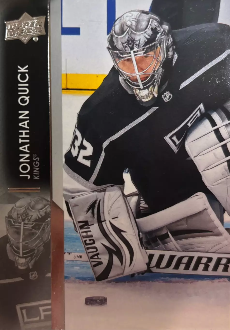 Хоккей. Карточка Jonathan Quick-Джонатан Куик Los Angeles Kings - Кингз НХЛ/NHL