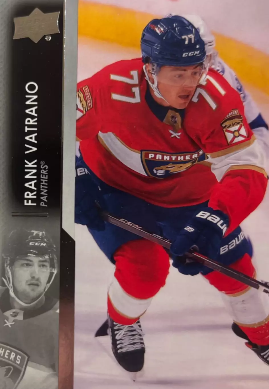 Хоккей. Карточка Frank Vatrano-Фрэнк Ватрано Florida Panthers - Флорида НХЛ/NHL