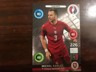 Футбол. Карточка Michal Kadlec - Кадлец Czech Republic Euro/Евро 2016 Panini