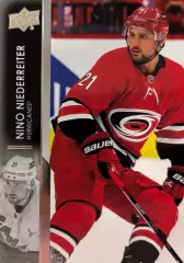 Карточка Nino Niederreiter-Нино Нидеррайтер Carolina Hurricanes-Каролина НХЛ-NHL