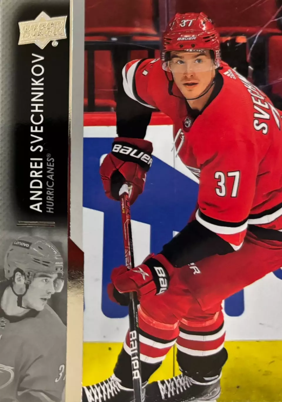 Хоккей. Карточка Андрей Свечников Carolina Hurricanes-Каролина, Ак Барс КХЛ НХЛ