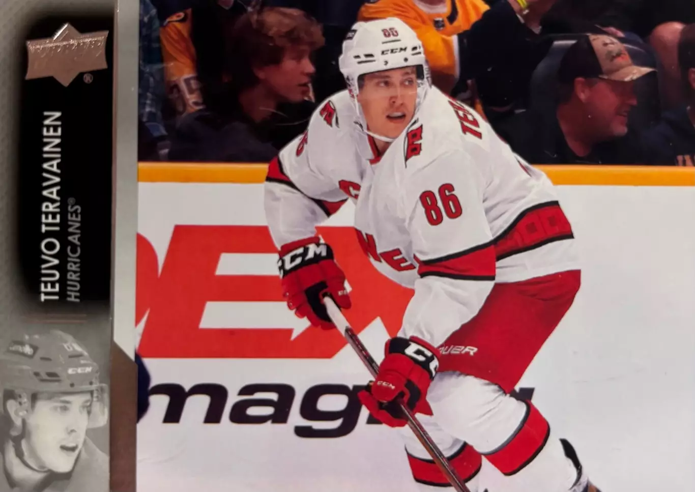 Карточка Teuvo Teravainen-Теуво Терявяйнен Carolina Hurricanes-Каролина НХЛ NHL