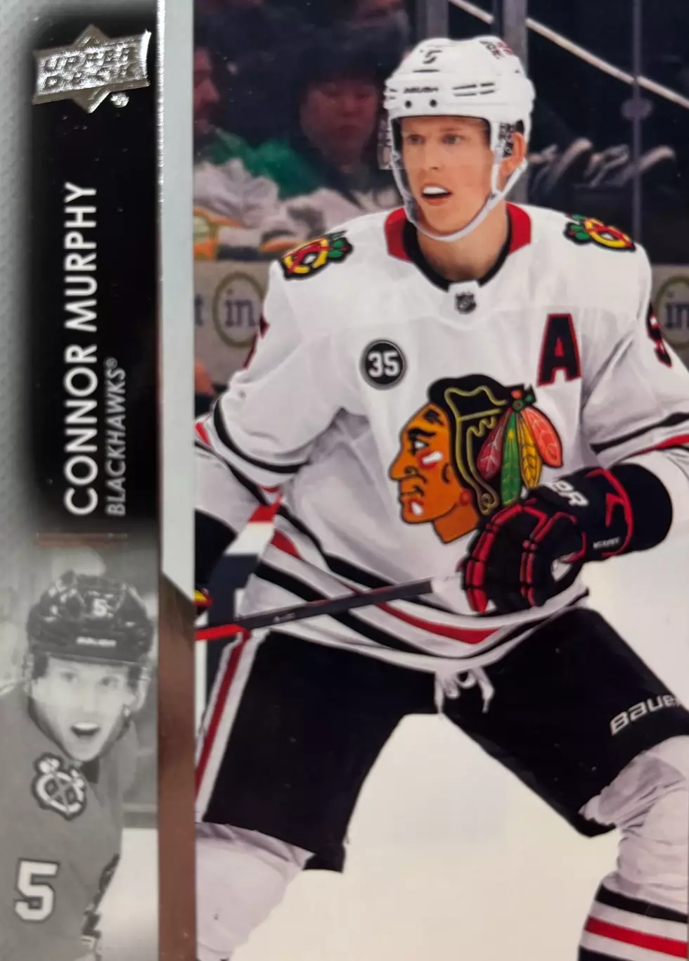 Хоккей. Карточка Connor Murphy - Коннор Мерфи Chicago Blackhawks/Чикаго НХЛ NHL