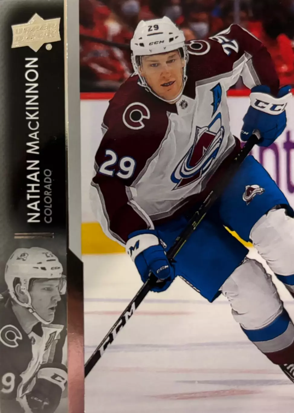 Хоккей. Карточка Nathan MacKinnon - Натан Маккиннон Colorado/Колорадо НХЛ-NHL