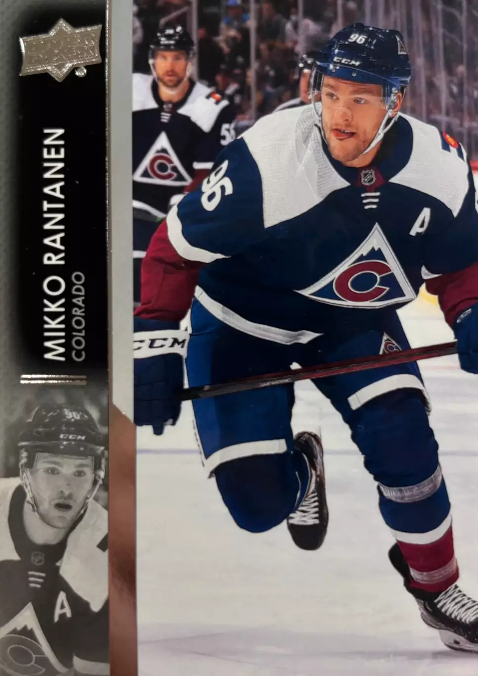 Карточка Mikko Rantanen-Микко Рантанен Colorado Avalanche - Колорадо НХЛ/NHL