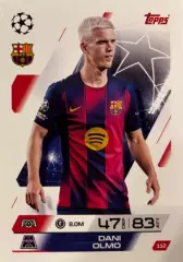 Футбол Карточка Dani Olmo/Дани Ольмо Барселона,РБ Лейпциг Лига Чемпионов 2025-26