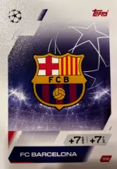 Футбол. Карточка Логотип FC Barcelona / Барселона Лига Чемпионов 2025-26 TOPPS