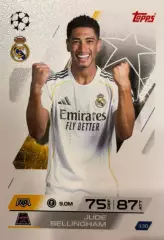 Карточка Джуд Беллингем Реал Мадрид, Боруссия Дортмунд Лига Чемпионов 2025-26