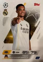 Карточка Трент Александер-Арнольд Реал Мадрид, Ливерпуль Лига Чемпионов 2025-26