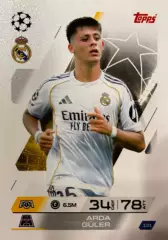 Футбол. Карточка Арда Гюлер Реал Мадрид, Фенербахче Лига Чемпионов 2025-26 TOPPS