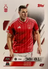 Футбол. Карточка Chris Wood/Крис Вуд Ноттингем Форест Лига Чемпионов 2025-26