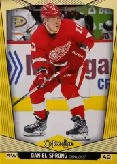 Карточка Даниэль Спронг Detroit Red Wings-Детройт, ЦСКА, Автомобилист НХЛ/NHL