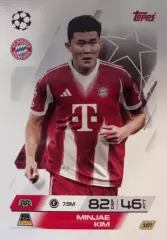 Футбол. Карточка Ким Мин Джэ Бавария Мюнхен, Наполи Лига Чемпионов 2025-26 TOPPS