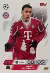 Футбол. Карточка Jamal Musiala/Джамал Мусиала Бавария Лига Чемпионов 2025-26