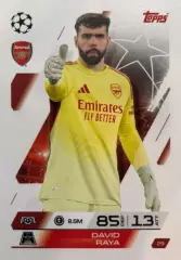 Футбол. Карточка Давид Райя Арсенал, Брентфорд Лига Чемпионов 20245-26 TOPPS