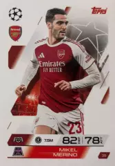 Карточка Микель Мерино Реал Сосьедад, Арсенал, Ньюкасл Лига Чемпионов 2025-26