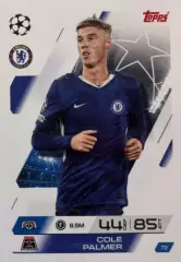 Футбол Карточка Коул Палмер Челси, Манчестер Сити Лига Чемпионов 2025-26 TOPPS
