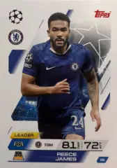 Футбол. Карточка Reece James/Рис Джеймс Челси Лондон Лига Чемпионов 2025-26