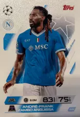 Карточка Андре Замбо-Ангисса Наполи, Вилльяреал, Марсель Лига Чемпионов 2025-26