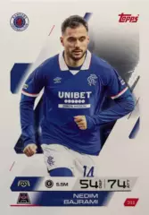 Футбол. Карточка Недим Байрами Рейнджерс, Сассуоло Лига Чемпионов 2025-26 TOPPS