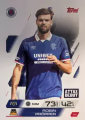 Футбол. Карточка Робин Преппер Рейнджерс, Твенте Лига Чемпионов 2025-26 TOPPS