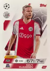 Футбол Карточка Дэви Классен Аякс, Вердер, Эвертон, Интер Лига Чемпионов 2025-26
