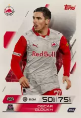 Футбол. Карточка Оскар Глух Ред Булл Зальцбург Лига Чемпионов 2025-26 TOPPS