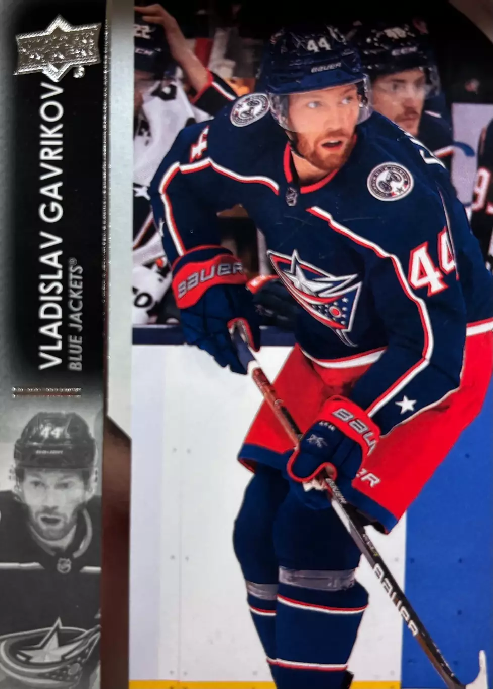 Карточка Владислав Гавриков Коламбус Блю Джекетс/СКА/Локомотив Ярославль НХЛ/КХЛ