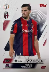 Футбол. Карточка Ремо Фройлер Болонья, Аталанта Лига Европы 2025/26 TOPPS