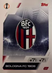 Футбол. Карточка Логотип/Эмблема Болонья Лига Европы 2025-26 TOPPS