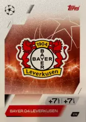 Футбол. Карточка Логотип/Эмблема Байер 04 Лига Чемпионов 2025-26 TOPPS