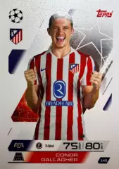 Футбол. Карточка Конор Галлахер Атлетико Мадрид, Челси Лига Чемпионов 2025-26