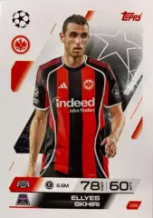 Футбол. Карточка Элье Скири Айнтрахт, Кельн, Монпелье Лига Чемпионов 2025-26