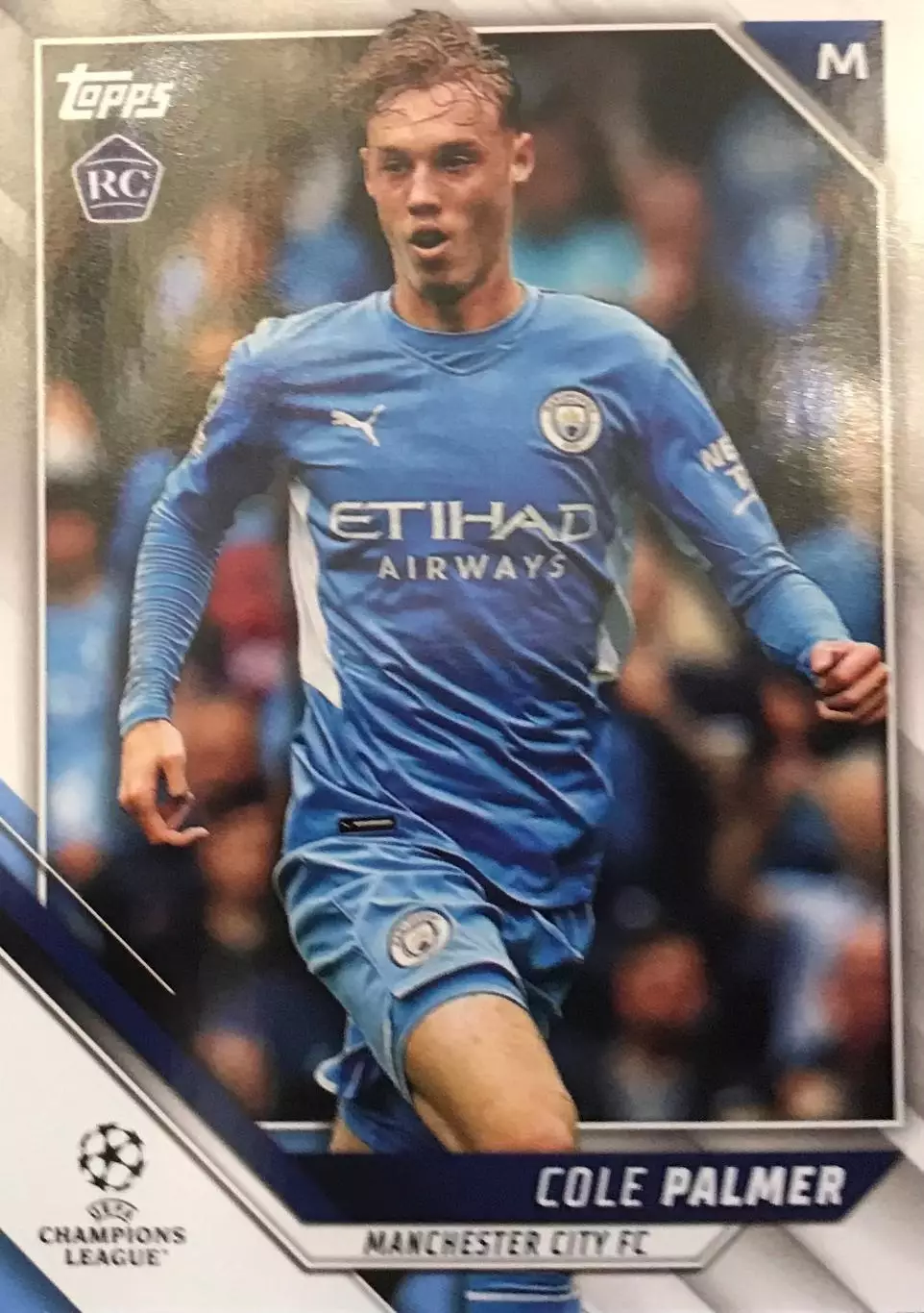 Карточка Cole Palmer/Коул Палмер Манчестер Сити, Челси Лига Чемпионов 2021-22
