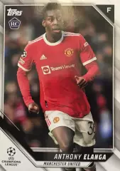 Футбол. Карточка Антони Эланга Манчестер Юнайтед Лига Чемпионов 2021-22 TOPPS