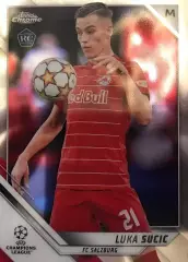 Карточка Лука Сучич Ред Булл Зальцбург, Реал Сосьедад Лига Чемпионов 2021-22