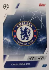 Футбол. Карточка Логотип/Эмблема Челси Лондон Лига Чемпионов 2025-26 TOPPS