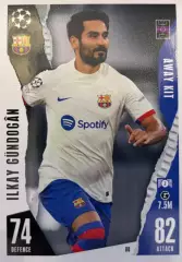 Карточка Илкай Гюндоган Барселона,Манчестер Сити,Боруссия Лига Чемпионов 2023-24