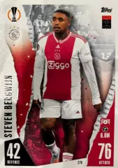 Футбол. Карточка Стивен Бергвейн Аякс, Тоттенхэм Хотспур Лига Европы 2023-24