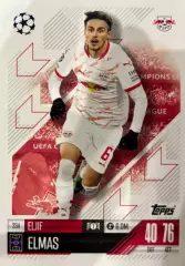 Футбол. Карточка Элиф Элмас РБ Лейпциг, Торино, Наполи Лига Чемпионов 2024-25