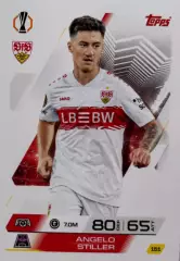 Футбол. Карточка Ангело Штиллер Штутгарт, Бавария Лига Европы 2025-26 TOPPS