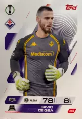 Карточка Давид Де Хеа Фиорентина, Манчестер Юнайтед Лига Конференций 2025-26